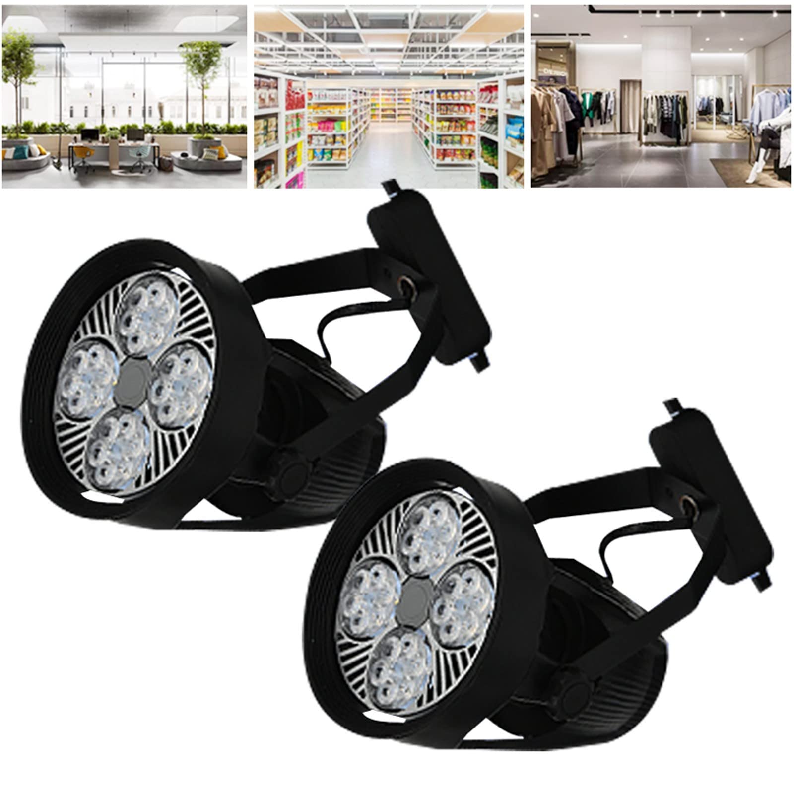 LÁMPARA TECHO HOGAR COMERCIO LED VEGETALES DESMONTAR RONDON - 6