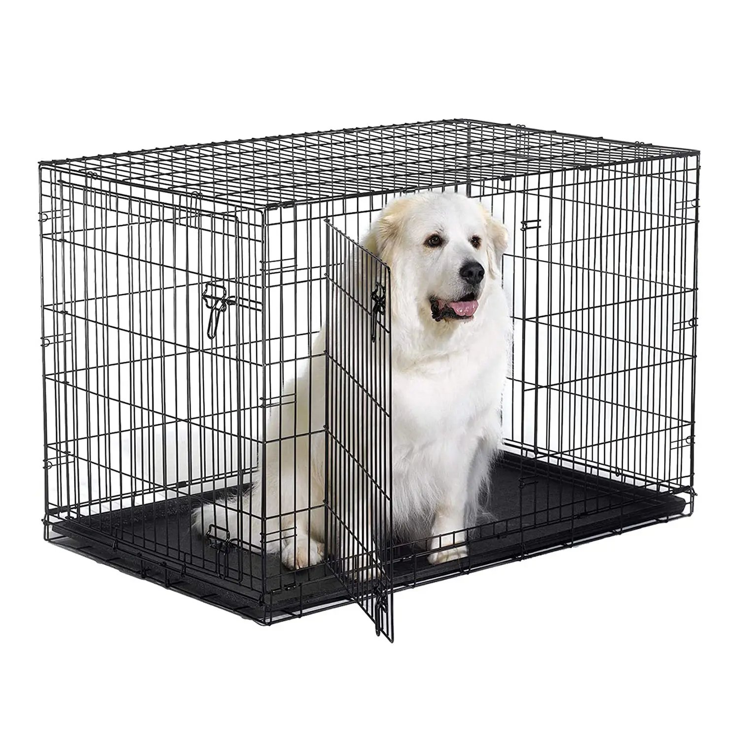 JAULA TRANSPORTADORA PERROS PLEGABLE COMPAÑIA PORTATIL RONDON HCC - 2