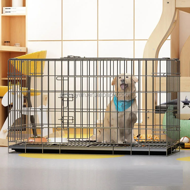 JAULA TRANSPORTADORA PERROS PLEGABLE COMPAÑIA PORTATIL RONDON HCC - 4