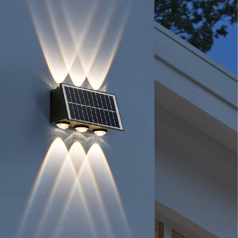 REFLECTOR SOLAR PARED LED EXTERIORES IMPERMEABLE RONDON - 6