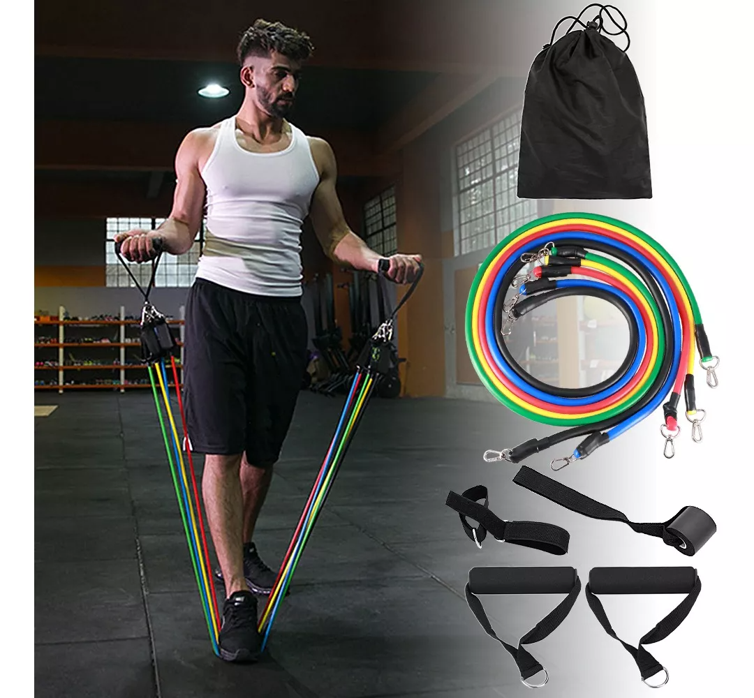 BANDA ELASTICA PALMERS GYM FITNESS EJERCICIO RESISTENCIA RONDON - 1