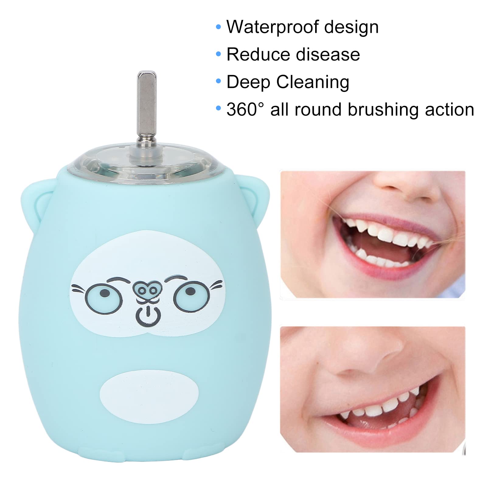 CEPILLO DIENTE ELECTRICO FORMA U IMPERMEABLE NIÑOS RONDON - 6