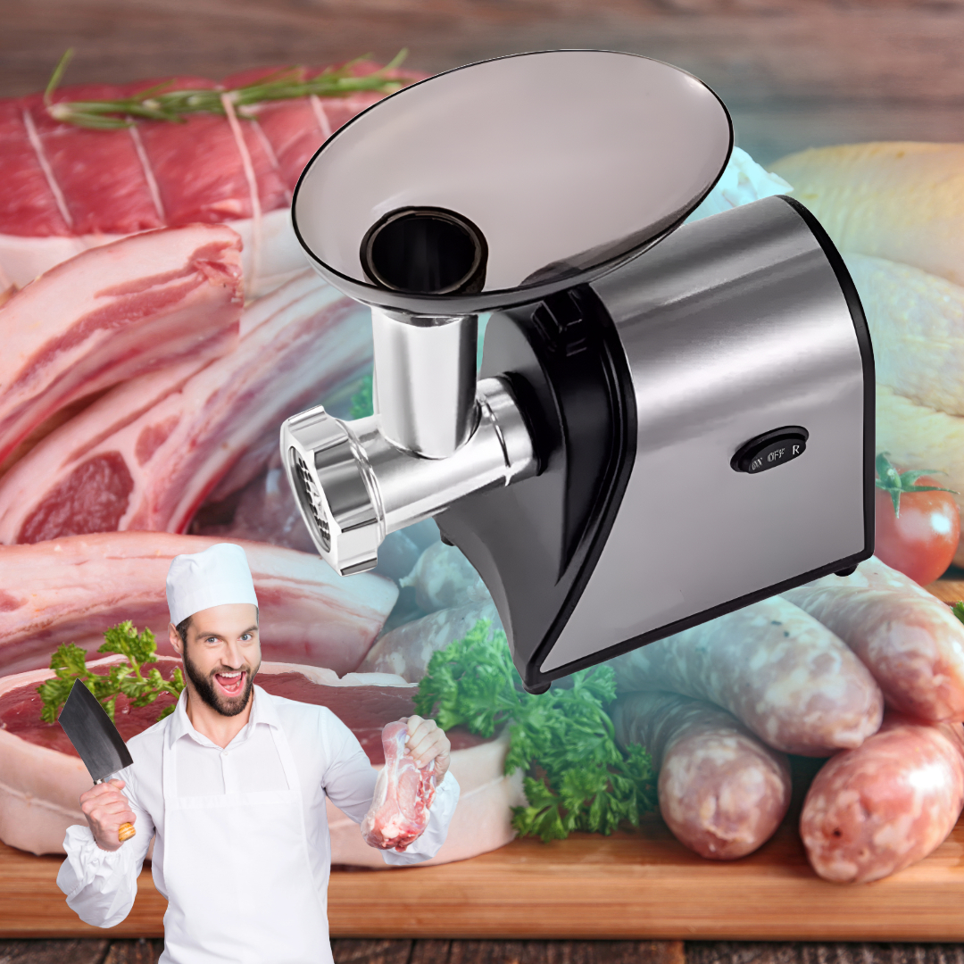 MOLEDORA CARNE ELECTRICA MULTIUSO RESISTENTE COCINA RONDON - 1