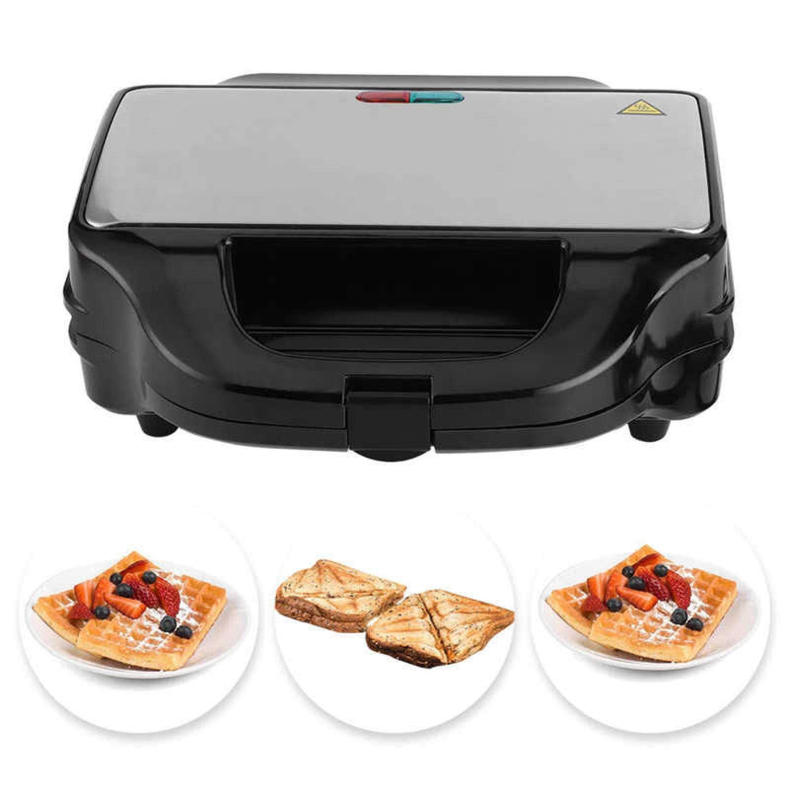 SANDWICHERA MULTIFUNCIÓN WAFFLE PANINI DELICIAS RONDON - 8