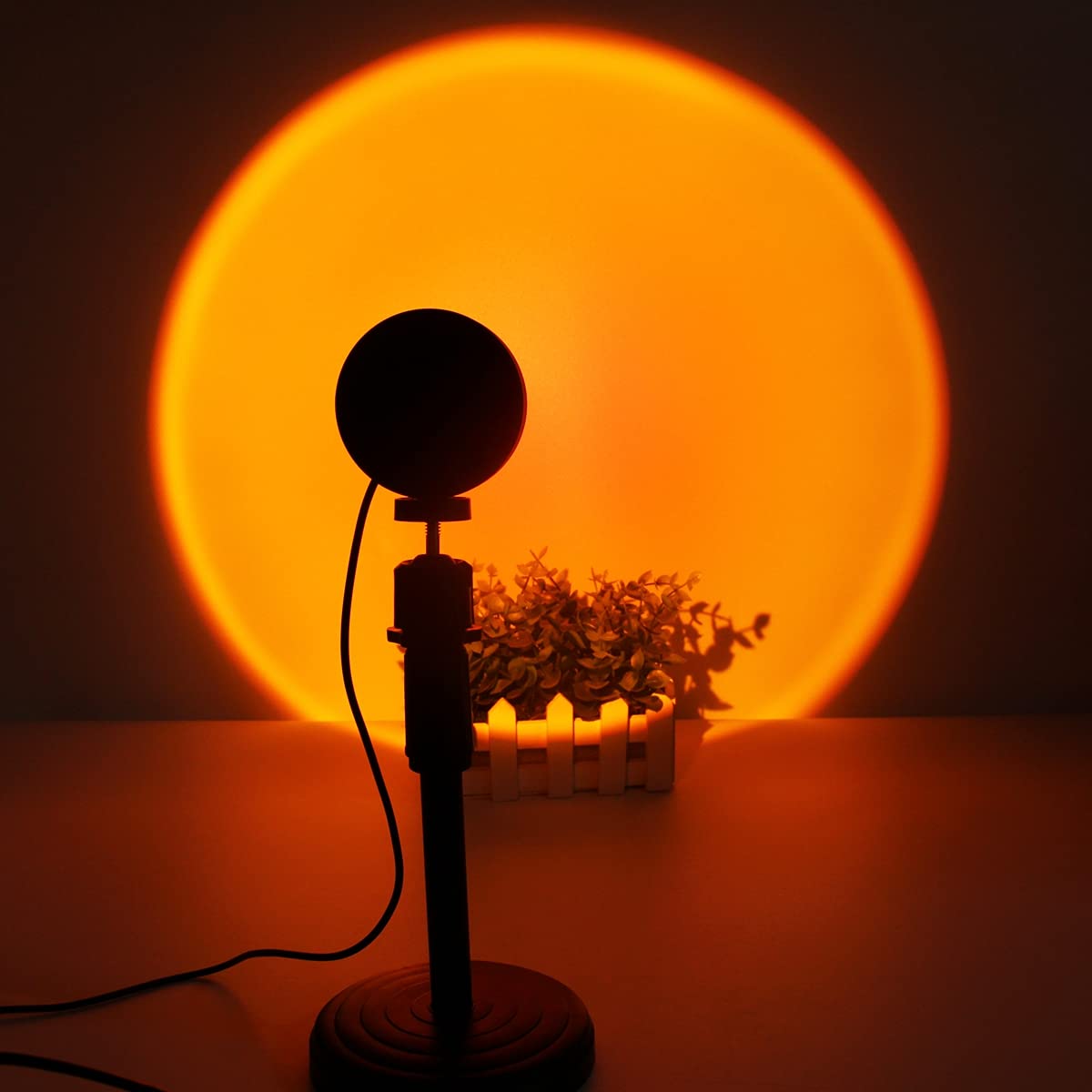 LÁMPARA MESA 100FIT NUEVO LENTE CRISTALINA HOGAR ILUMINACIÓN LED RONDON - 9