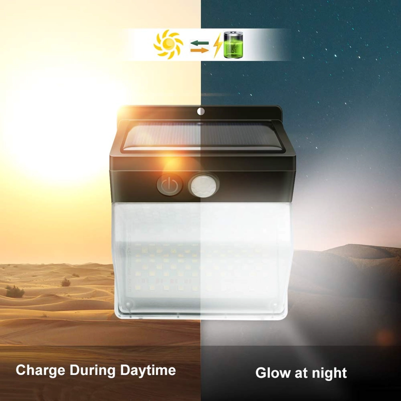 LÁMPARA LED 100FIT NUEVO SOLAR EXTERIOR ILUMINACIÓN INALÁMBRICA RONDON - 6