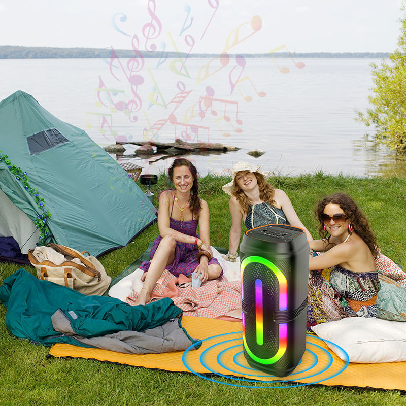 PARLANTE BLUETOOTH 100HC POTENTE MEGAFONIA PORTATIL ALTAVOZ AUDIO RONDON - 2