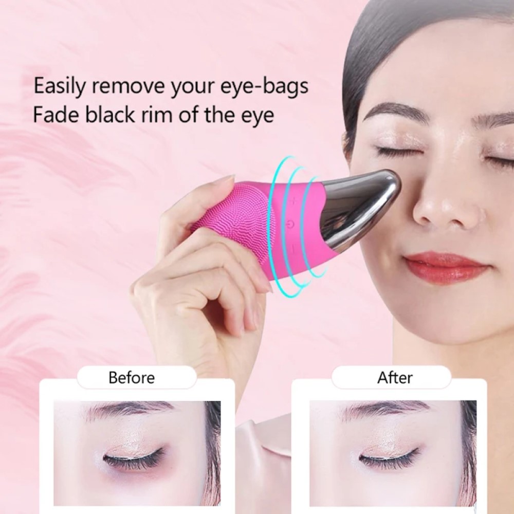 MASAJEADOR MANUAL PORTATIL ROSTRO BELLEZA LIMPIEZA RONDON - 3