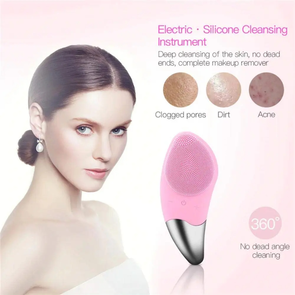 MASAJEADOR MANUAL PORTATIL ROSTRO BELLEZA LIMPIEZA RONDON - 5