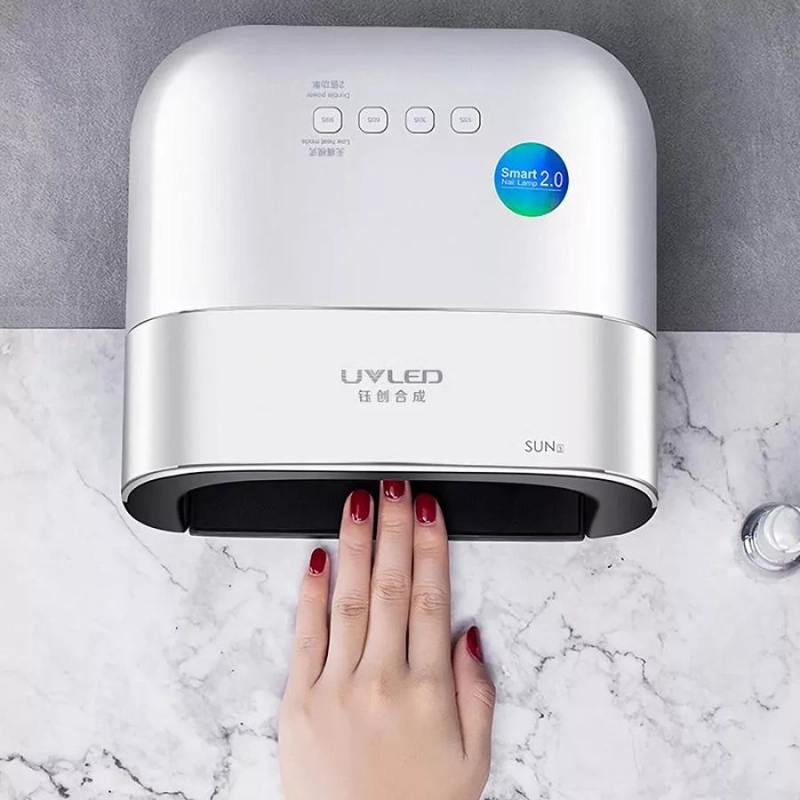 LÁMPARA LED LA EMILIANA SECADOR DE UÑAS UV LED TEMPERATURA AUTOMÁTICA RONDON - 6