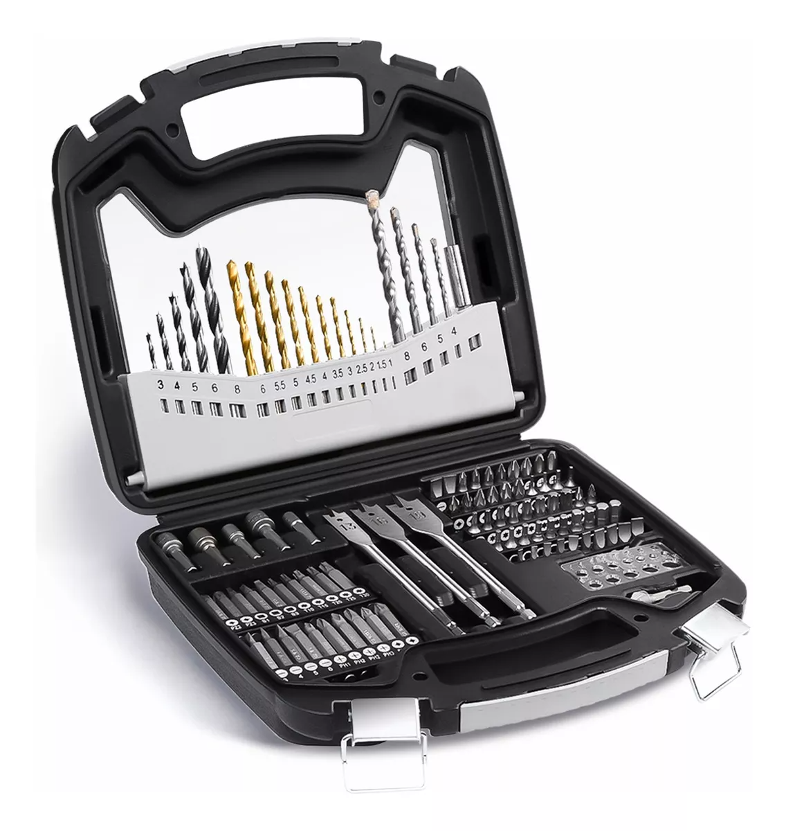 JUEGO DE BROCAS PAKEWAY PUNTAS CAJA HERRAMIENTAS REPARACION RONDON - 3