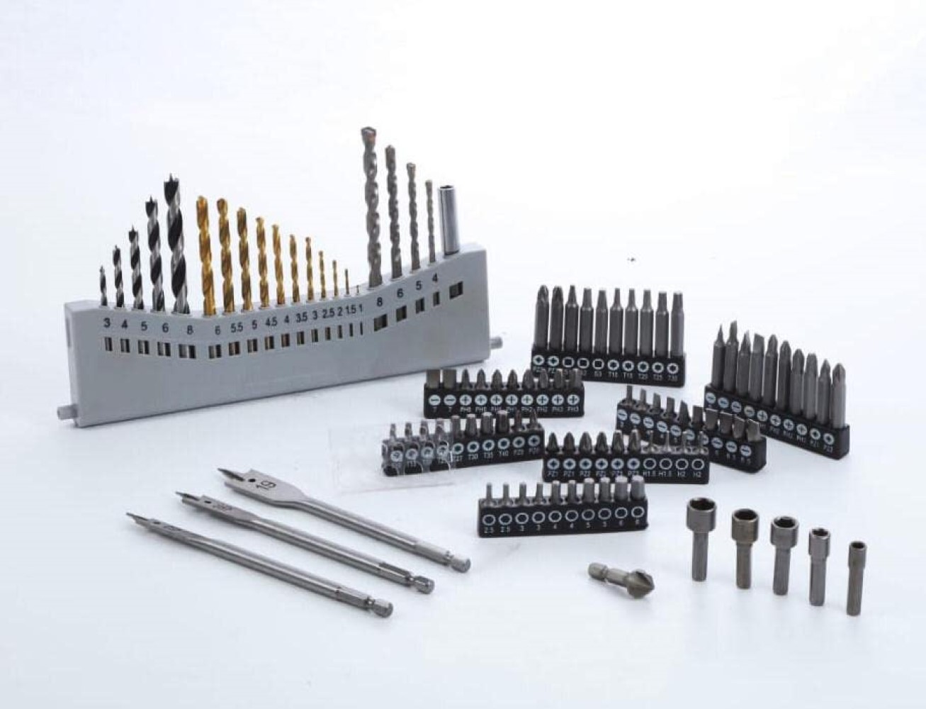 JUEGO DE BROCAS PAKEWAY PUNTAS CAJA HERRAMIENTAS REPARACION RONDON - 7