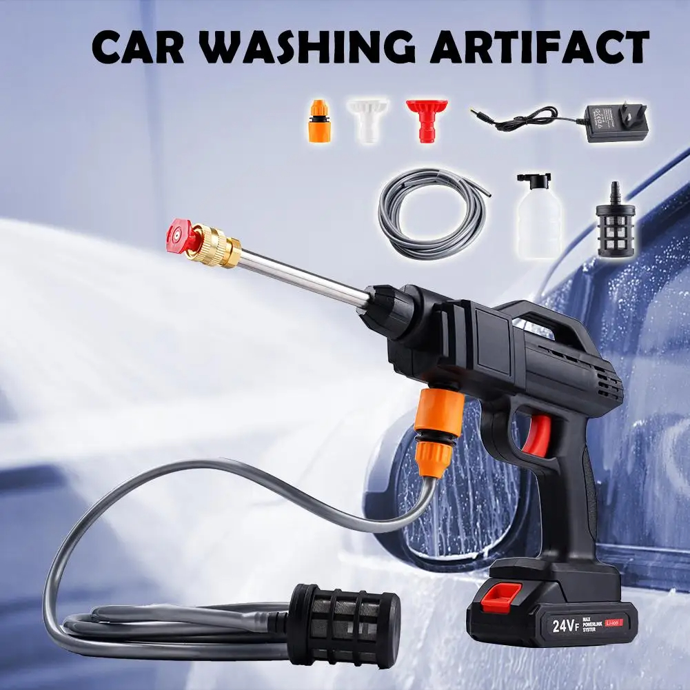HIDROLAVADORA PAKEWAY PISTOLA COCHE INALÁMBRICO ALTA PRESIÓN RONDON - 3