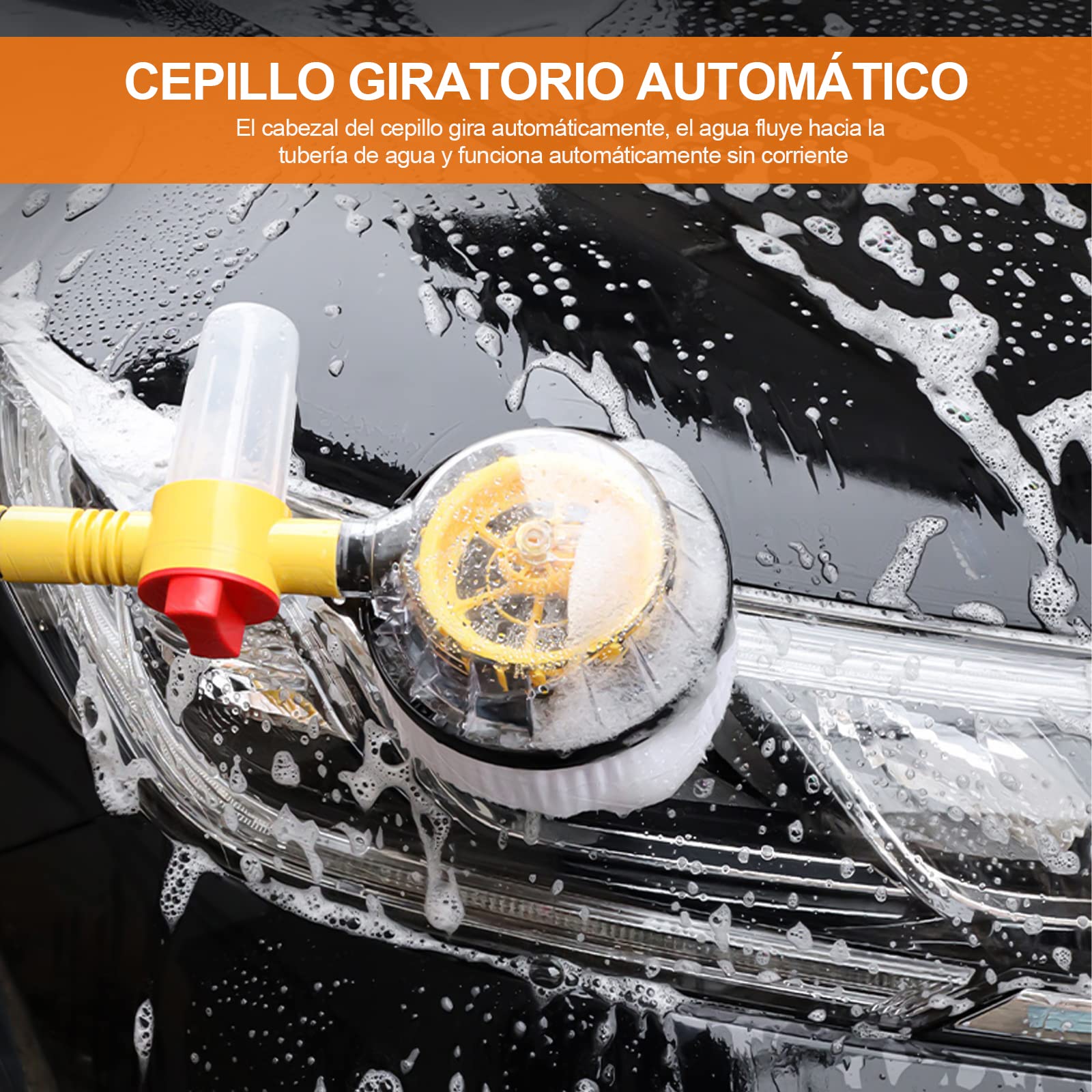 CEPILLO LIMPIEZA PAKEWAY AUTO DISPENSADOR LAVADO AUTOMÁTICO RONDON - 7