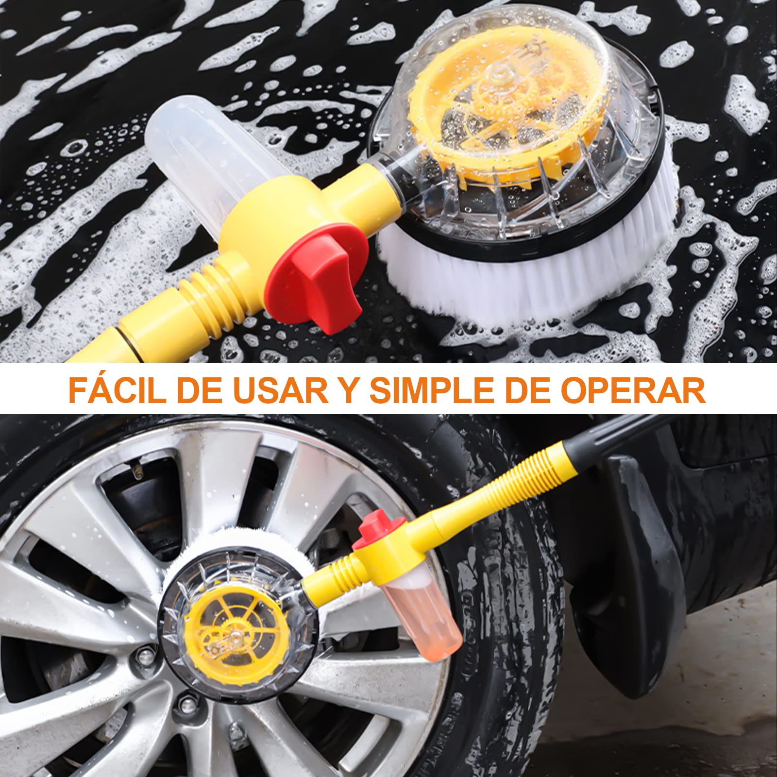 CEPILLO LIMPIEZA PAKEWAY AUTO DISPENSADOR LAVADO AUTOMÁTICO RONDON - 9