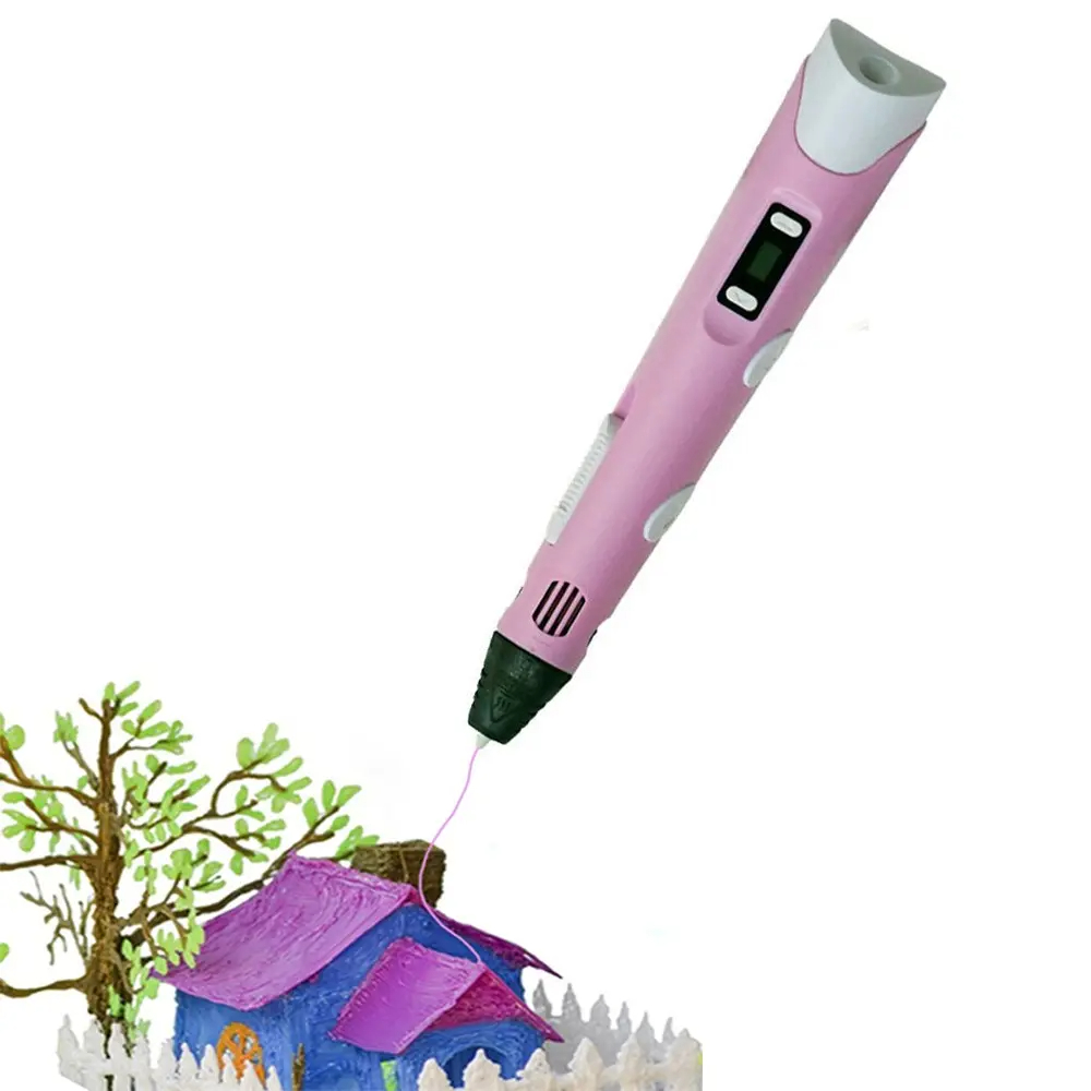 PLUMA COLOR IMPRESIÓN 3D INTELIGENTE NIÑOS MAGICA RONDON - 6