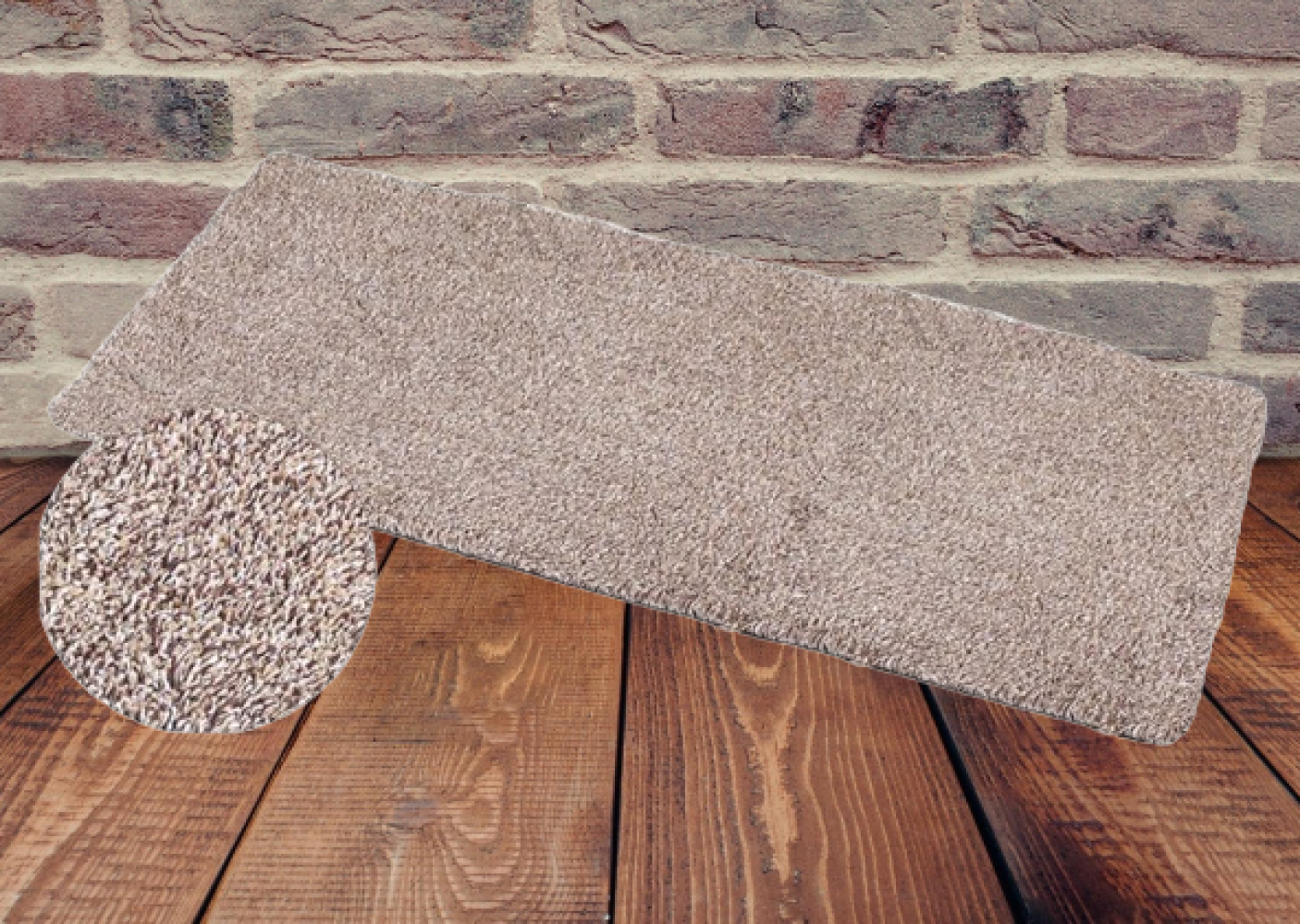 TAPETE LIMPIADOR ZAPATO PIES ULTRA ABSORVENTE LAVABLE RONDON - 6