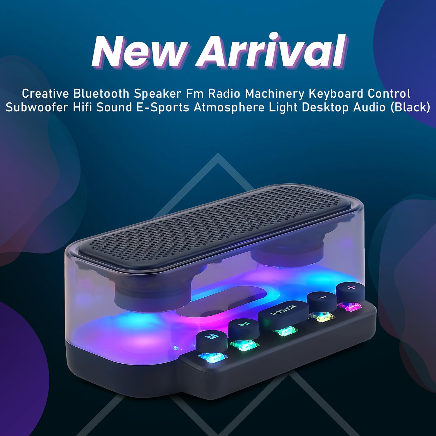 PARLANTE PORTÁTIL CAJA SONIDO BLUETOOTH EXTERIORES RONDON - 7