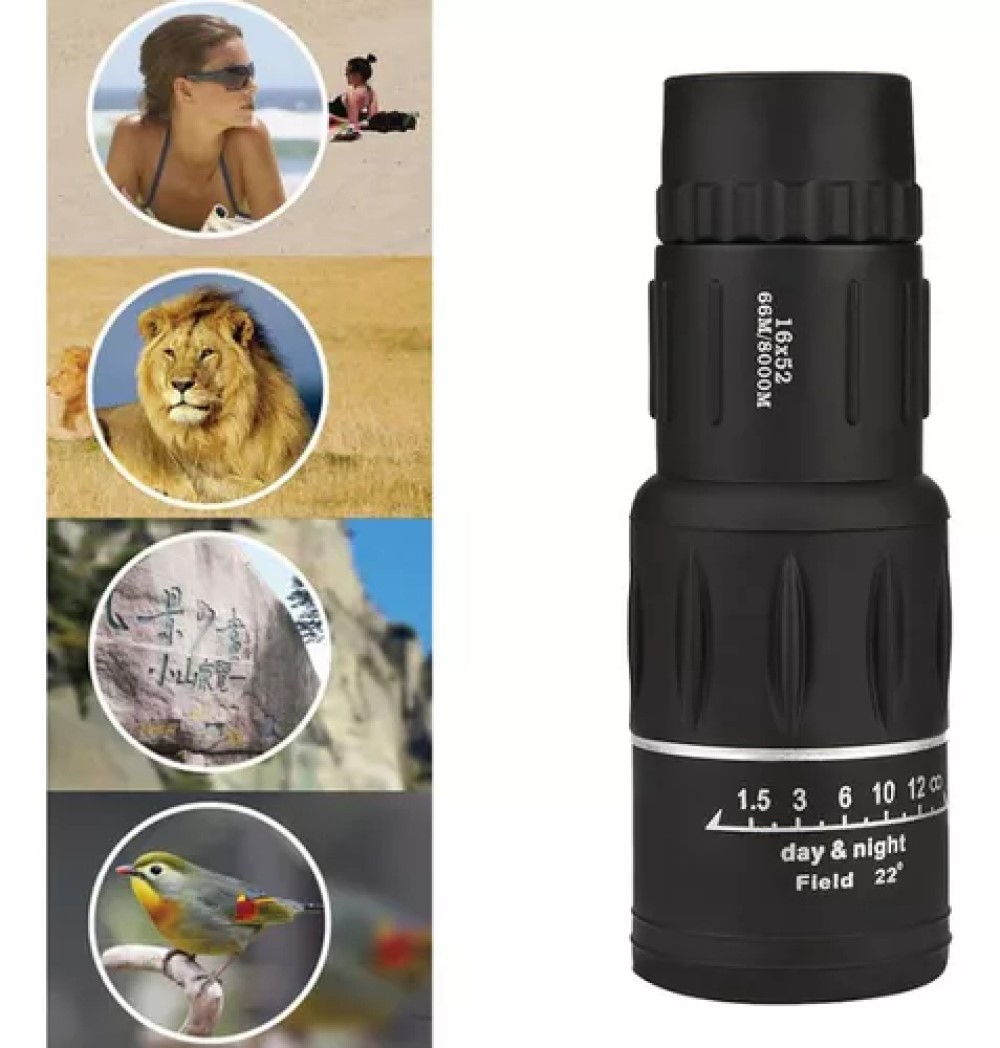 MONOCULAR HD COMPACTO DEFINICION ALCANCE PROFESIONAL RONDON - 5