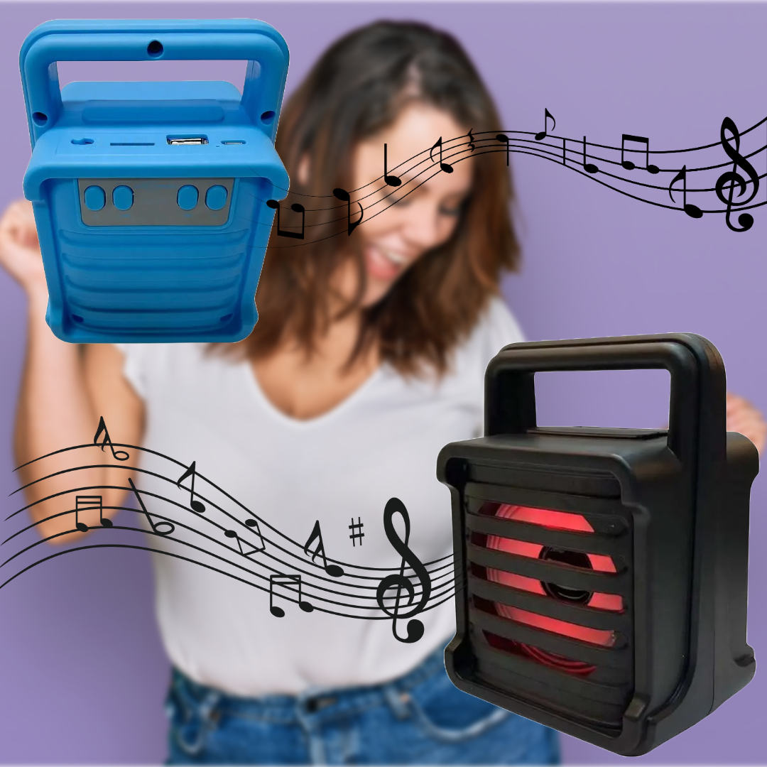 PARLANTE PORTATIL BOCINA BLUETOOTH RADIO FM USB SD RONDON - 2