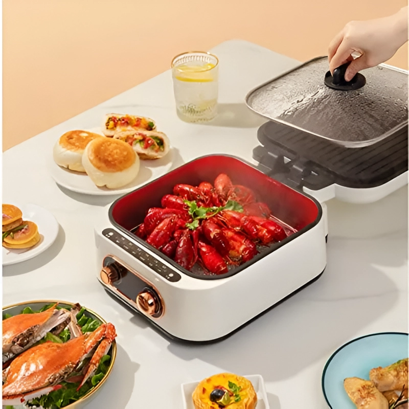 OLLA MULTIFUNCIONAL ASPIRADO FREIR HORNEAR ALIMENTO RONDON - 5