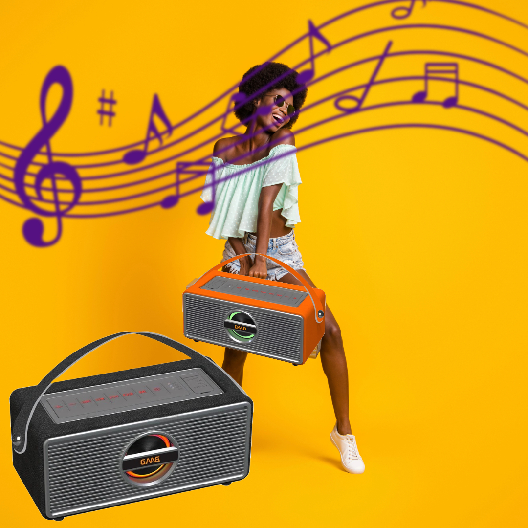 PARLANTE PORTATIL BLUETOOTH INALÁMBRICO KARAOKE AUDIO RONDON - 3