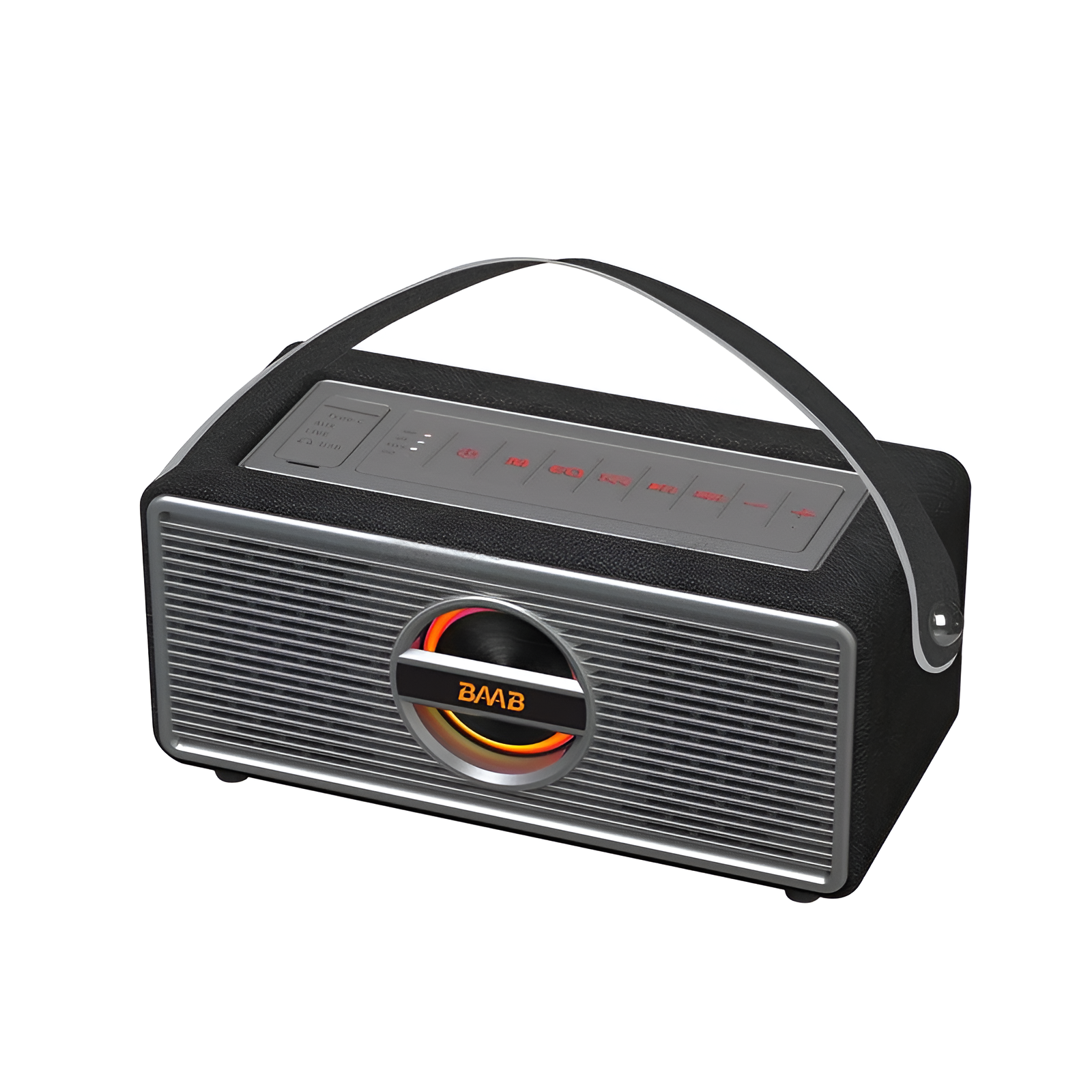 PARLANTE PORTATIL BLUETOOTH INALÁMBRICO KARAOKE AUDIO RONDON - 8