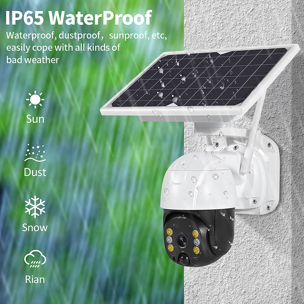 CAMARA VIGILANCIA SEGURIDAD HOGAR WIFI EXTERIORES RONDON - 4