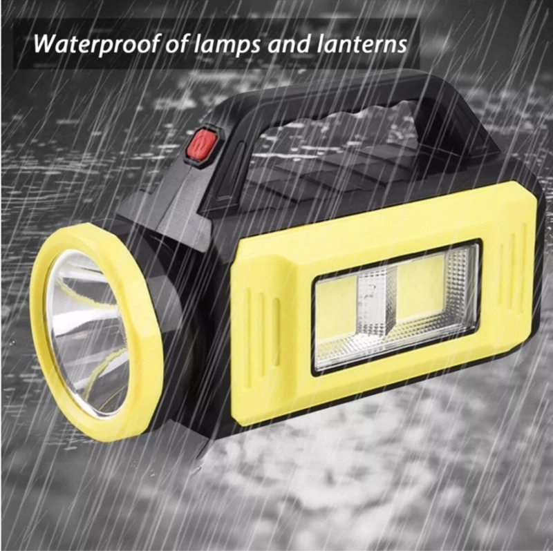 LINTERNA LED RECARGABLE USB SOLAR 3 MODOS DE LUZ RONDON - 7