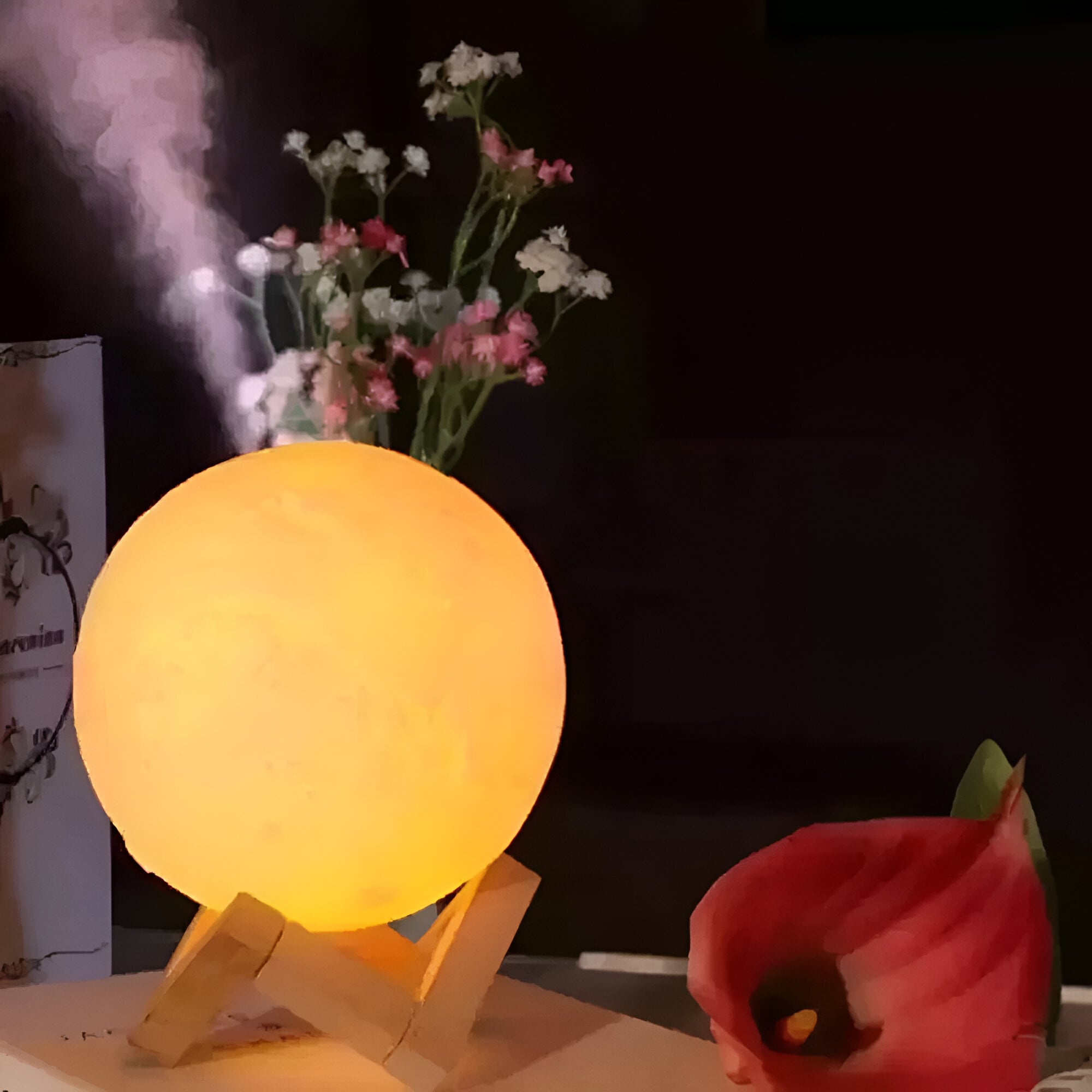HUMIDIFICADOR HOGAR DIFUSOR LUZ RELAJACION USB AIRE RONDON - 2