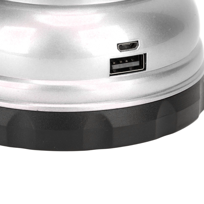 LINTERNA SOLARE LED RETRO PORTÁTILES LUZ CAMPING RONDON - 7