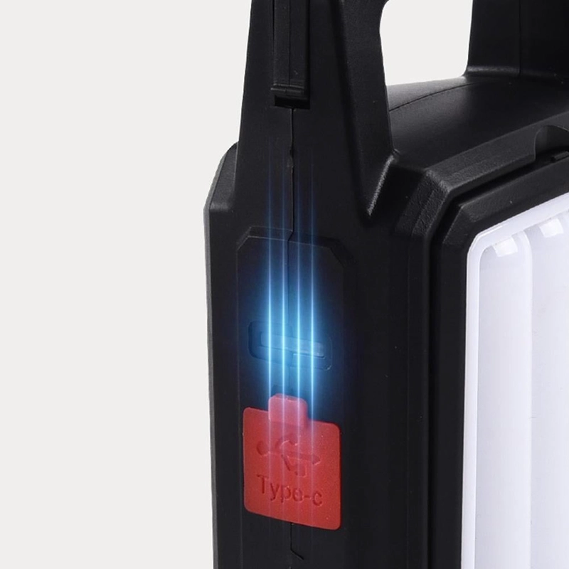 LINTERNA ACAMPAR SOLAR 4 MODOS EXTERIOR RECARGABLE RONDON - 2