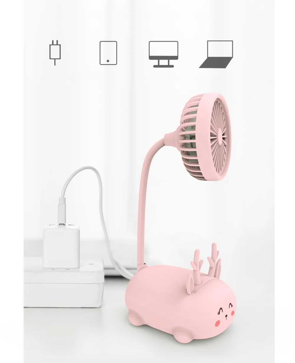 VENTILADOR DEPORTIVO PORTÁTIL HOGAR ENFRIADOR MANO RONDON - 5