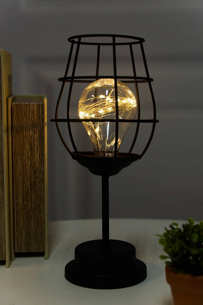 LAMPARA MESA ESCRITORIO LED DECORATIVA NORDICO RONDON - 3