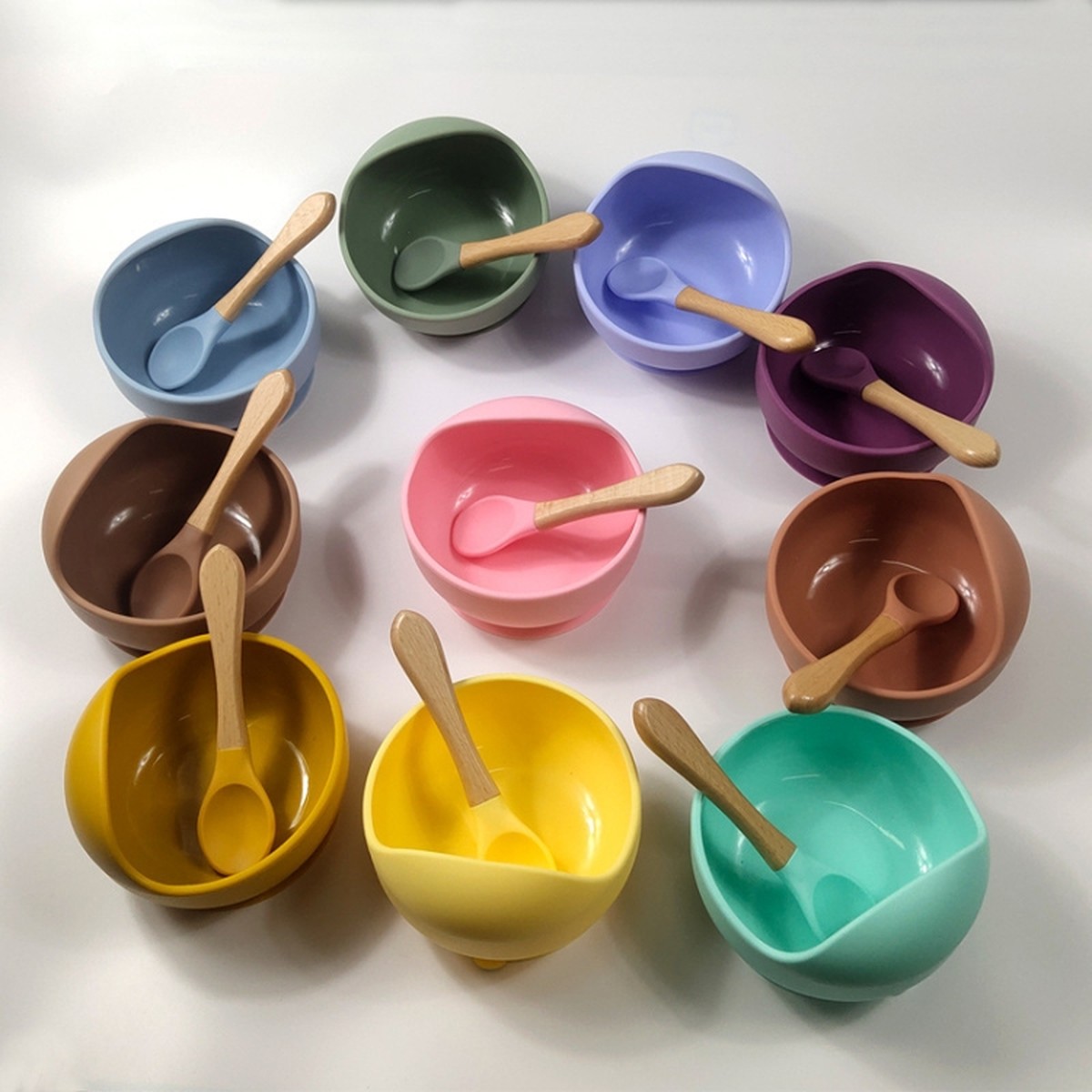 SET ALIMENTACION BEBE ENVASE CUBIERTO ALIMENTAR BEBE RONDON - 9