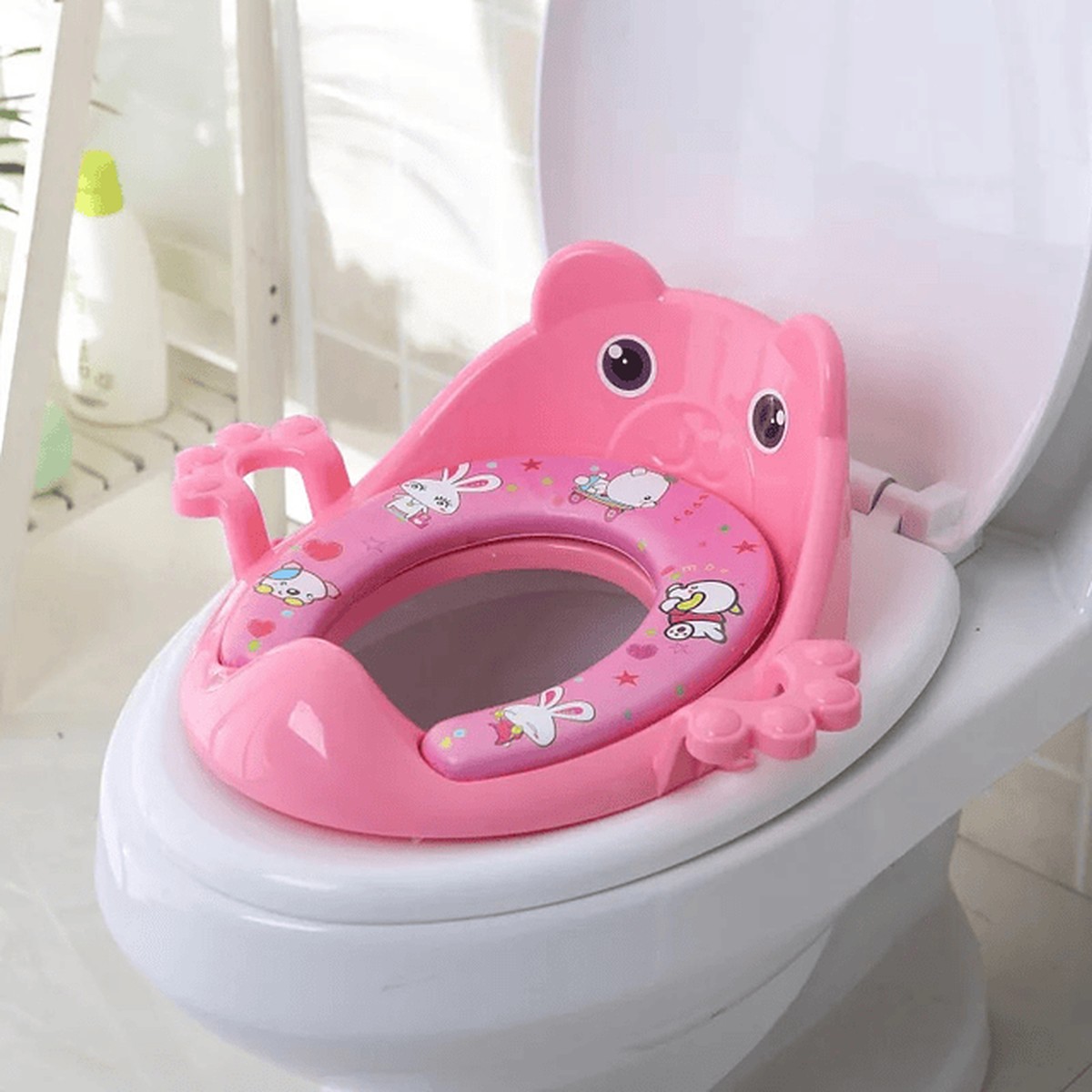 ADAPTADOR ASIENTO ENTRENAMIENTO BEBE SUAVE BAÑO RONDON - 7