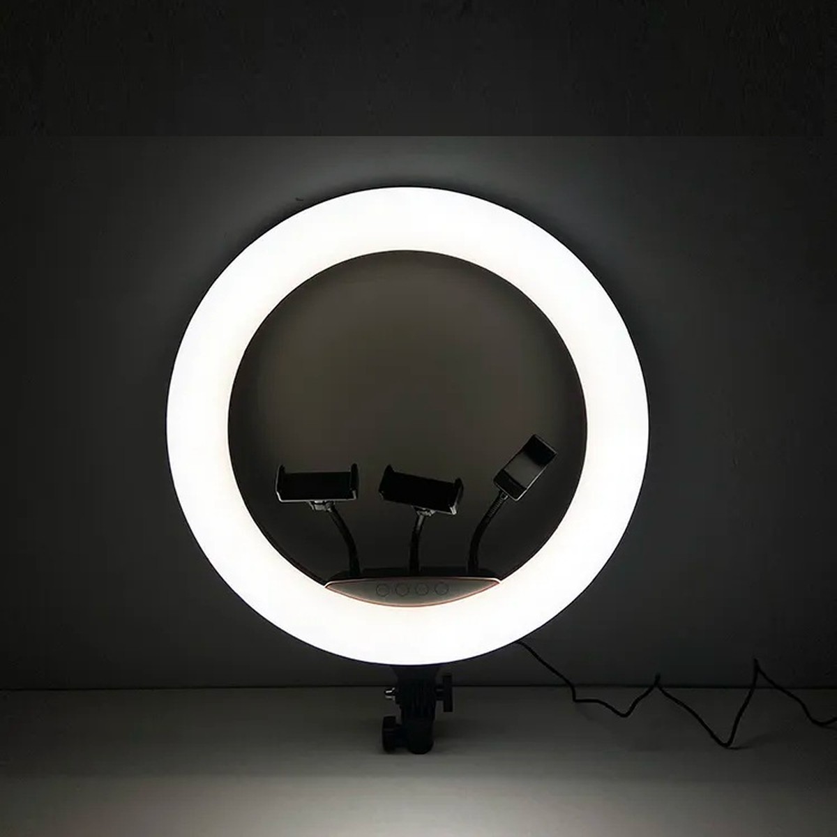 ILUMINADOR ARO ANILLO LUZ LED PROFESIONAL ESTRUCTURA JER - 7