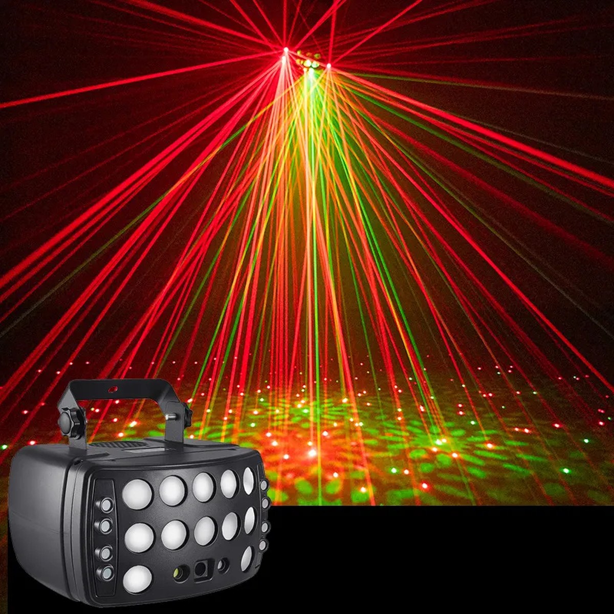LUZ ESCENARIO DISCOTECA 4 EN 1 CLUB BAILE FIESTA JER - 4