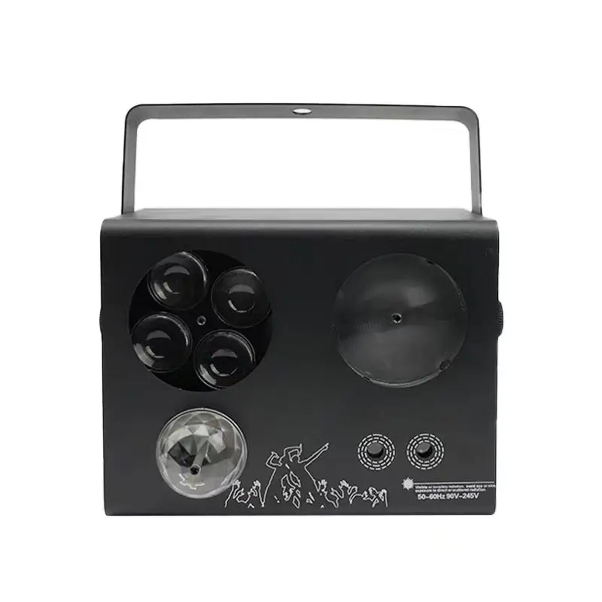 LUZ LED DJ ESCENARIO DISCOTECA 4 EN 1 BAILES FIESTA JER - 1