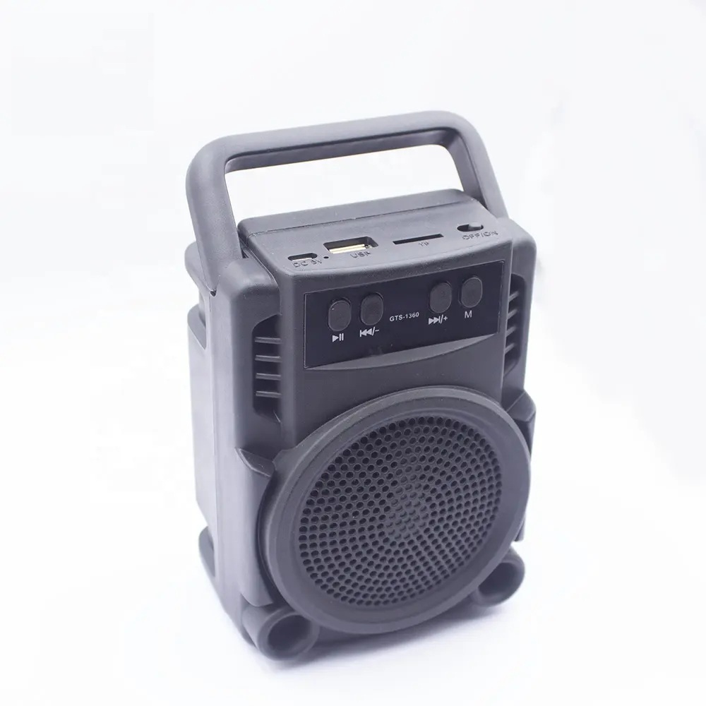 PARLANTE PORTÁTIL PEQUEÑO SONIDO CALIDAD USB MUSICA JER - 7