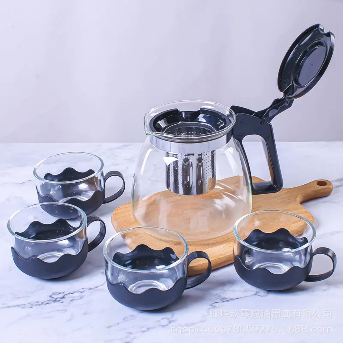 TETERA COCINA KIT TE CAFÉ BEBIDA CALIENTE CALIDAD JER - 6