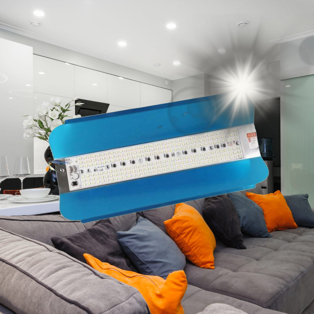 LAMPARA REFLECTOR LED ULTRALIVIANO ILUMINACION EXTERIOR LAU - 4