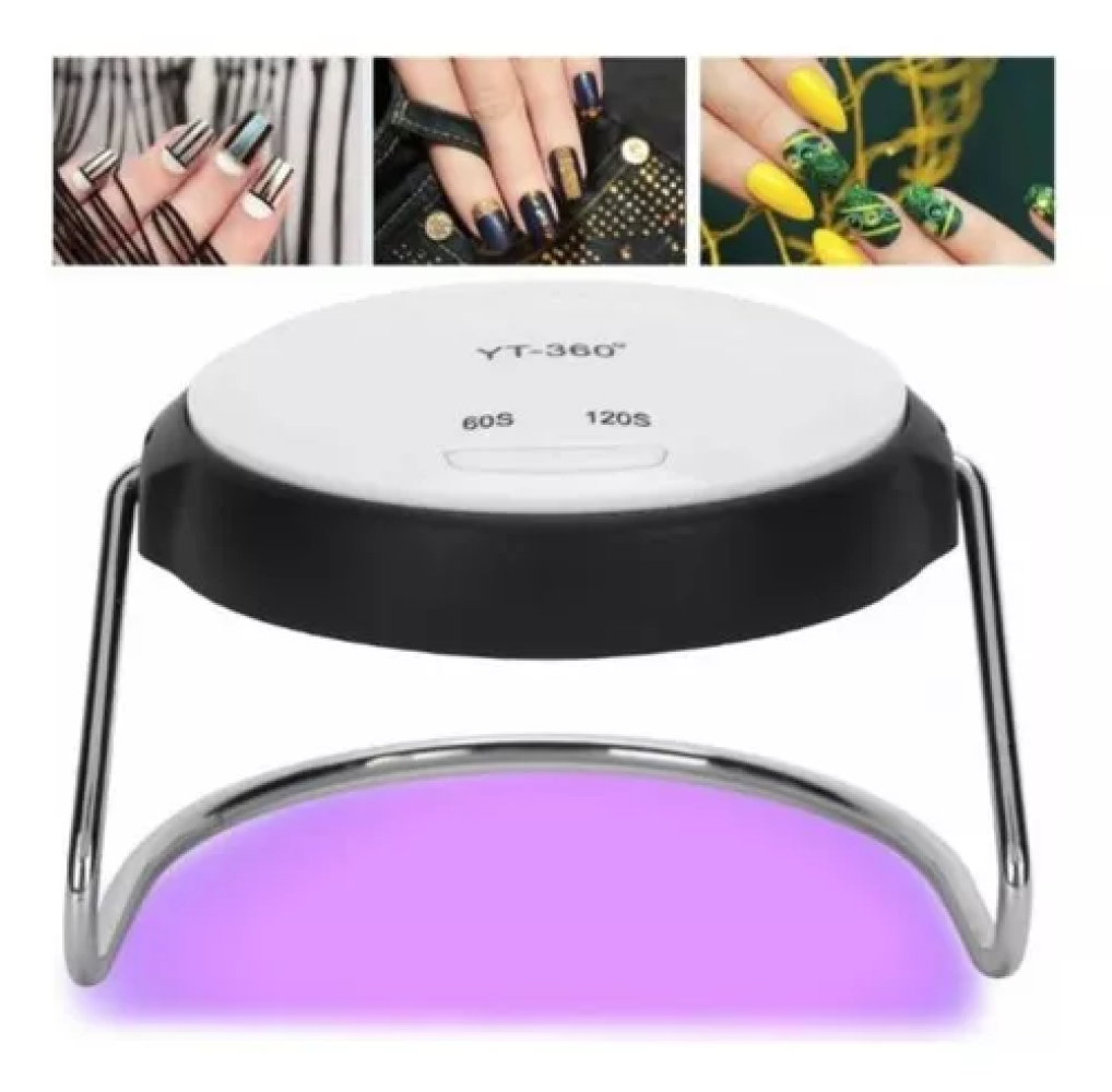 LAMPARA SECADO RAPIDO UÑAS MANICURE PORTATIL UV  LAU - 2