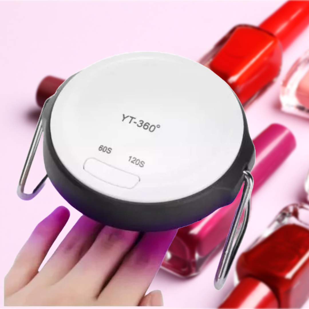 LAMPARA SECADO RAPIDO UÑAS MANICURE PORTATIL UV  LAU - 3