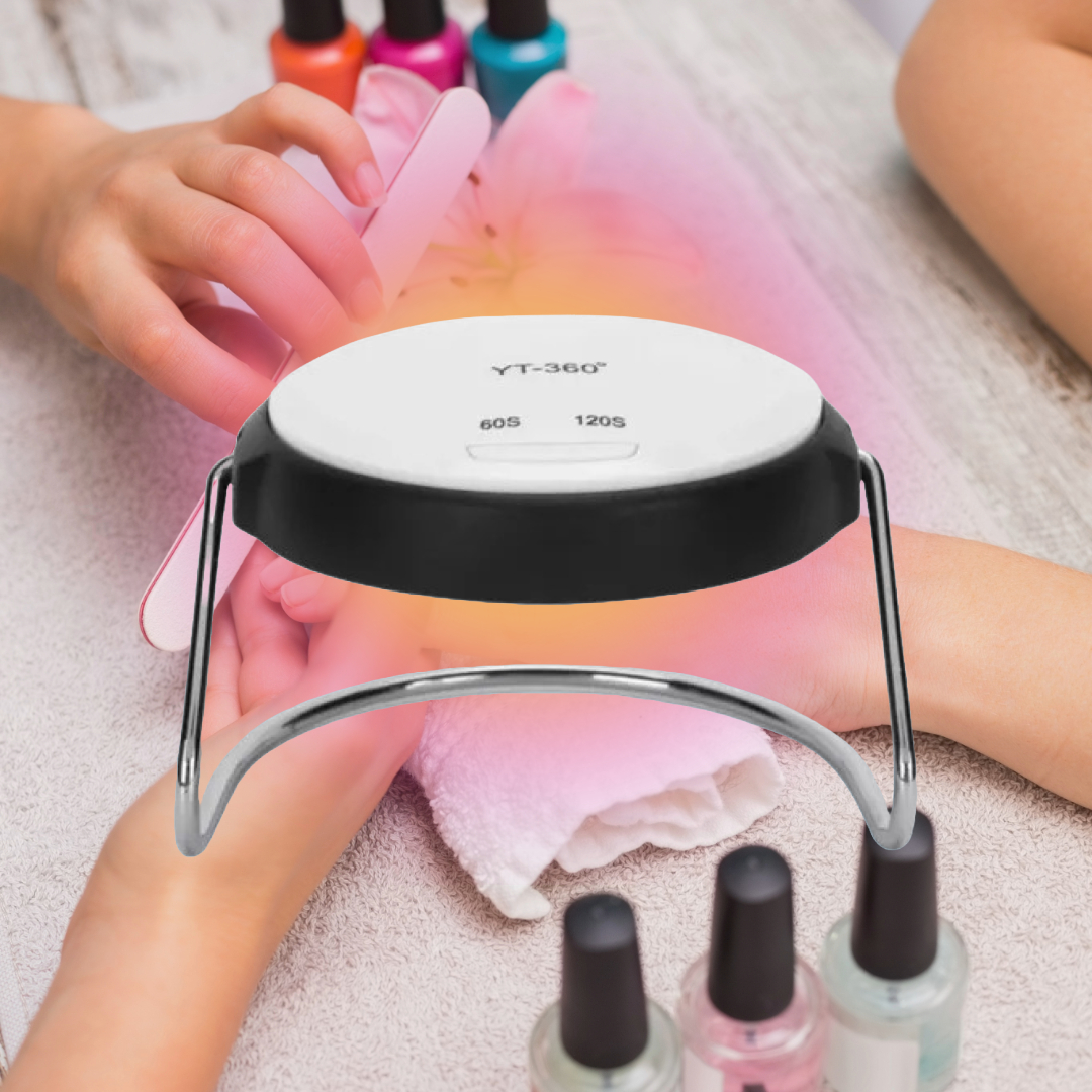 LAMPARA SECADO RAPIDO UÑAS MANICURE PORTATIL UV  LAU - 4