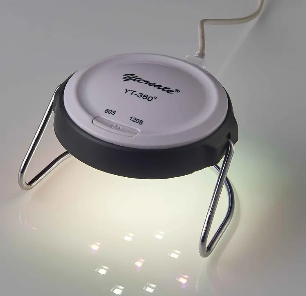 LAMPARA SECADO RAPIDO UÑAS MANICURE PORTATIL UV  LAU - 6