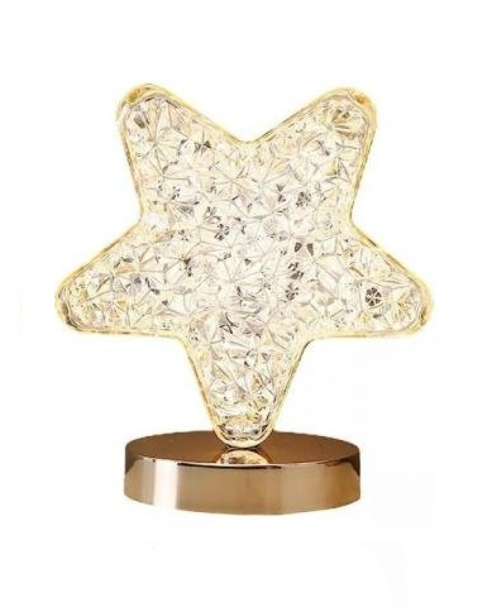 LAMPARA ESTRELLA MODERNA LED TACTIL RECARGABLE USB LAU - 1