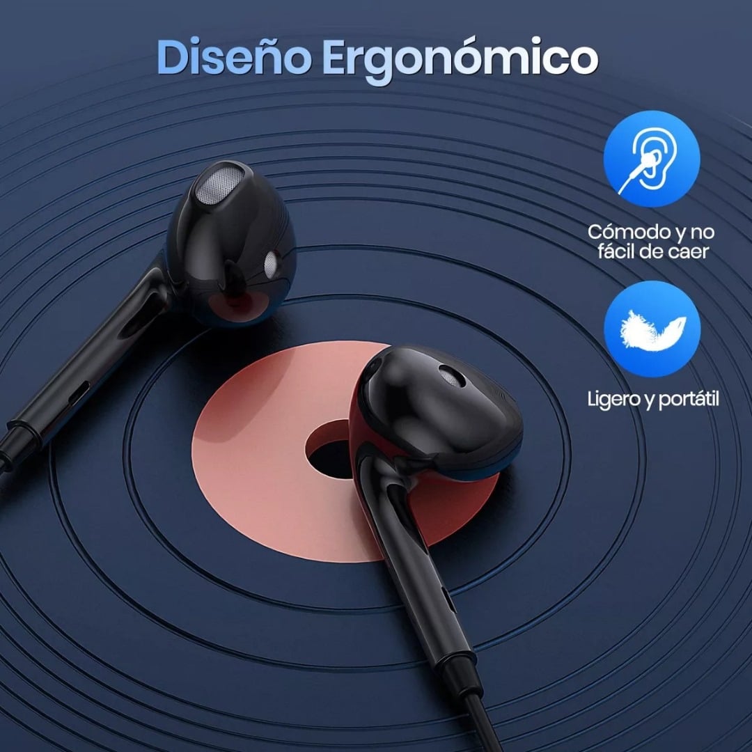 AURICULARES AUDIFONOS MANOS LIBRES CELULARES CALIDAD LAU - 4