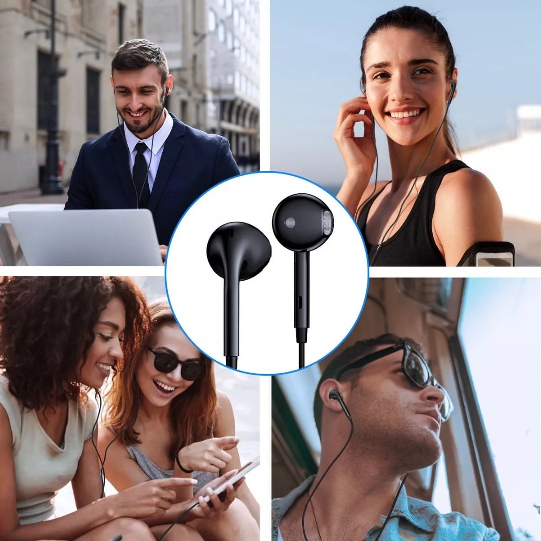 AURICULARES AUDIFONOS MANOS LIBRES CELULARES CALIDAD LAU - 7