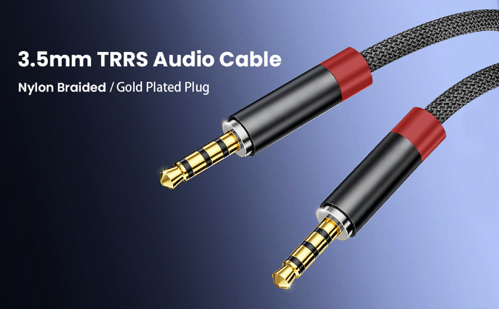 CABLE AUDIO AUXILIAR MUSICA TELEFONO TABLET PARLANTE LAU - 8